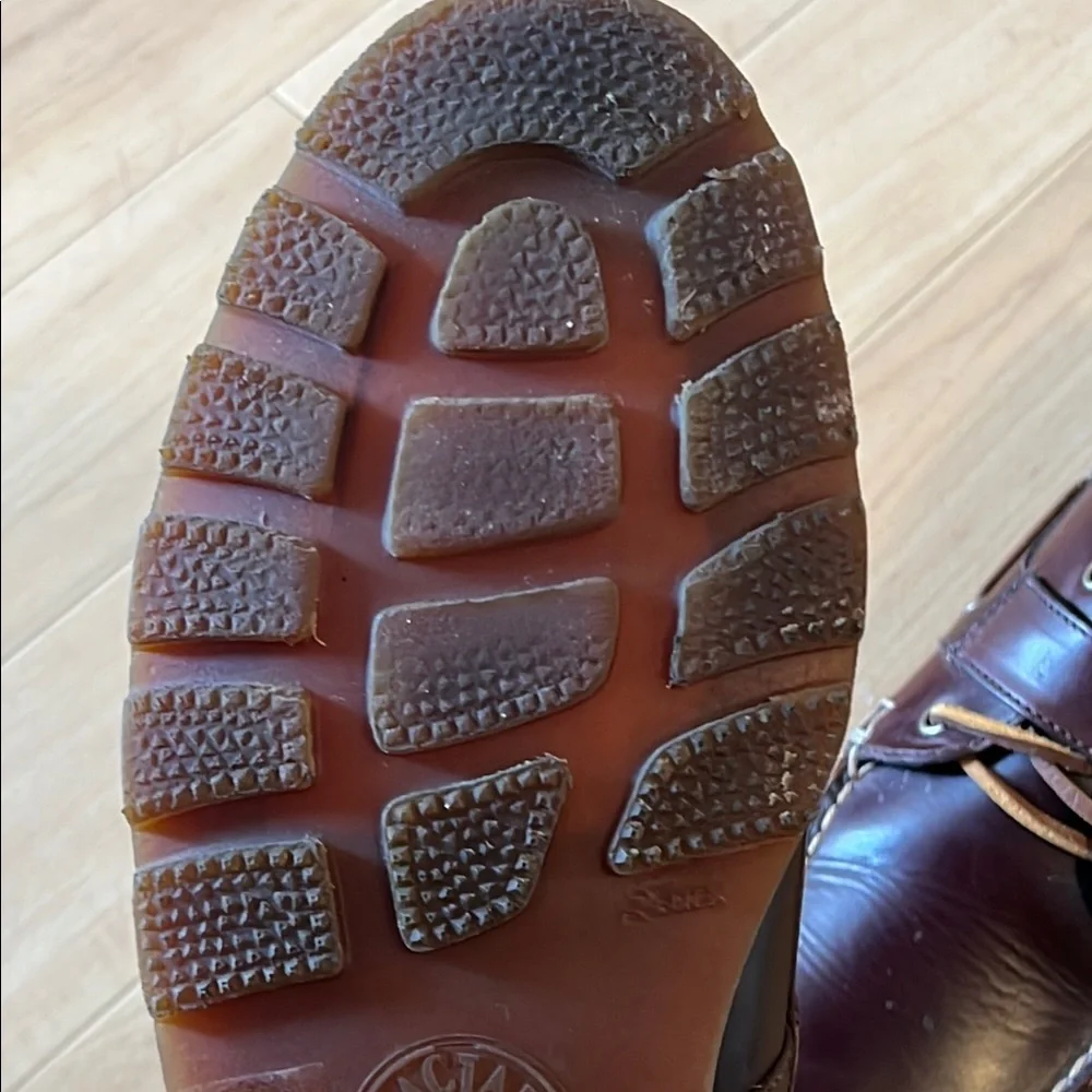 J. Crew Boat Shoes with Leather Laces w/ buckle belt